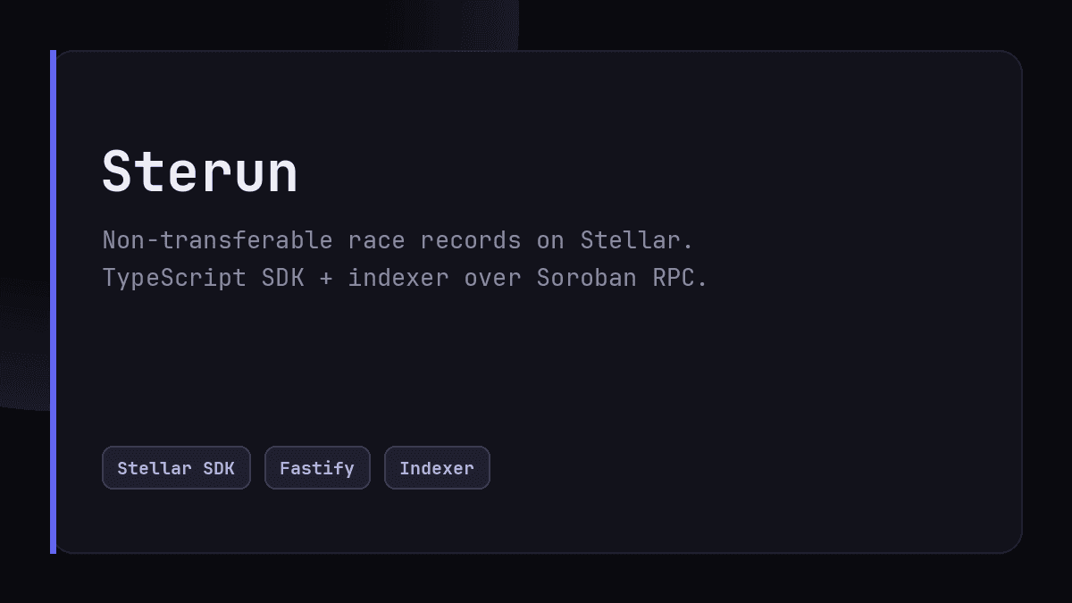 Sterun