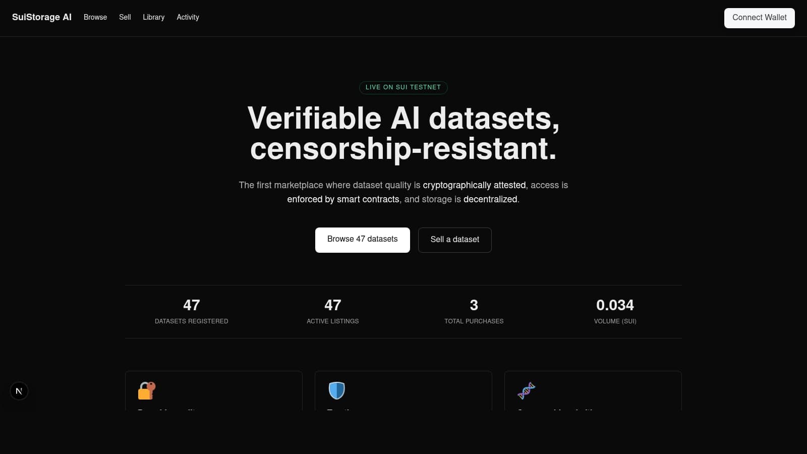 SuiStorage AI